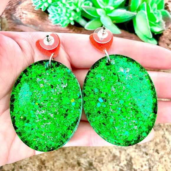 Toy Story Alien Acrylic Earrings - Picture 4 of 4